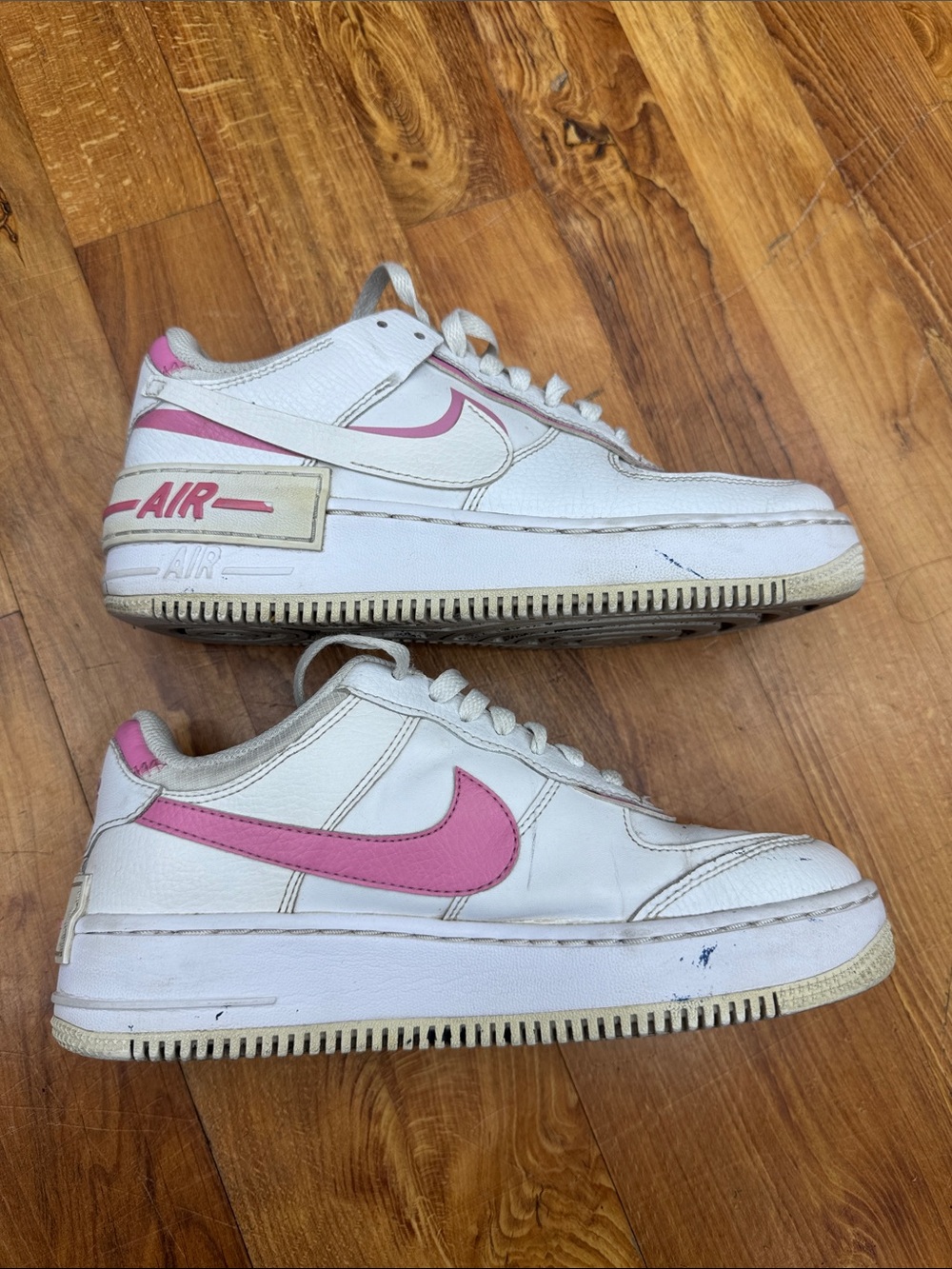 2019 white/pink Nike AF-1